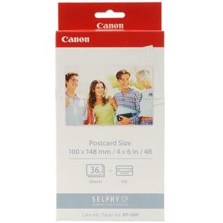 Canon KP-36IP Postcard Size for Selphy 36stk 100x148mm + Skriveb&#229;ndskassett